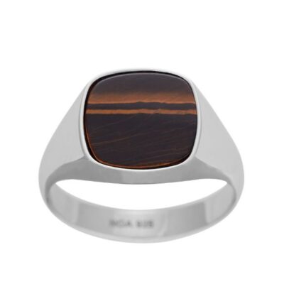 Son of Noa "Son silver ring with yellow tiger eye"