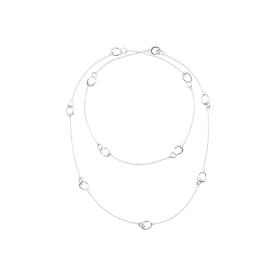 Georg Jensen "Offspring Sautoir kjede" i sølv