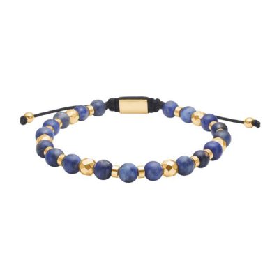 Son of Noa "Son sodalite" armbånd med gullfarget stål detaljer